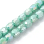 Electroplate Glass Beads Strands