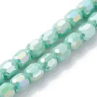 Electroplate Glass Beads Strands