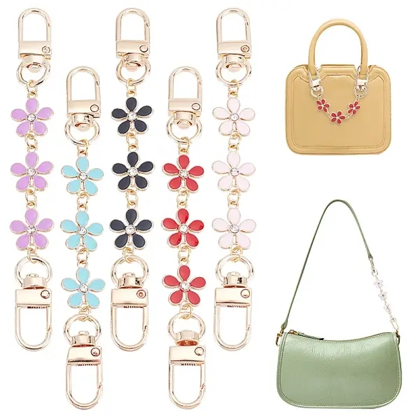 1 Sets Zinc Alloy Enamel Mobile Straps