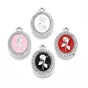 Alloy Enamel Pendants