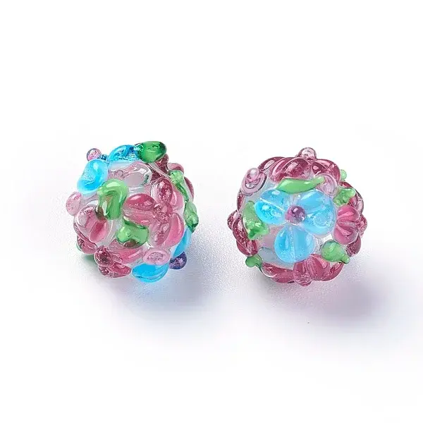 Handmade Bumpy Lampwork Beads