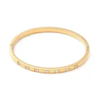 Clear Cubic Zirconia Bangle
