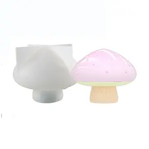 DIY 3D Mushroom Display Decoration Silicone Molds