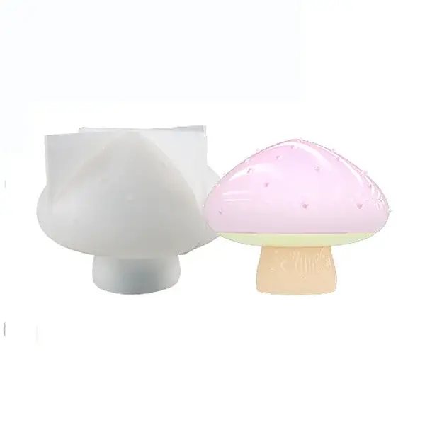 DIY 3D Mushroom Display Decoration Silicone Molds