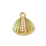 304 Stainless Steel Enamel Pendants