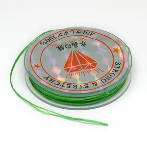 Flat Elastic Crystal String