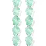 Transparent Glass Enamel Beads Strands