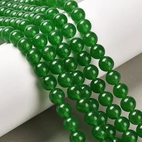 Natural & Dyed Malaysia Jade Bead Strands
