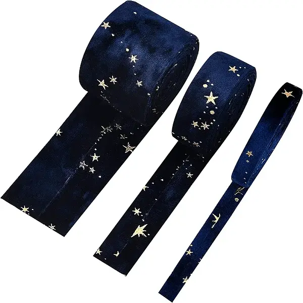3Bundles 3 Style Flannelette Ribbons