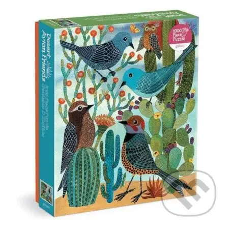 Pouštní ptačí přátelé - puzzle z kategorie Zvířata