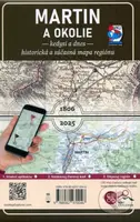 Martin a okolie – Kedysi a dnes (1: 120 000) - kniha z kategorie Mapy Evropy