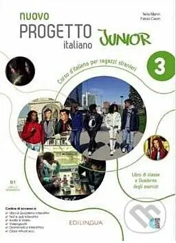 Livro - Nuovo Progetto Italiano Junior 3 (B1) - kniha z kategorie Jazykové učebnice a slovníky
