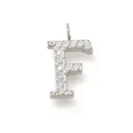 304 Stainless Steel Micro Pave Cubic Zirconia Pendants