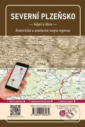 Severní Plzeňsko kdysi a dnes (historická a současná mapa regionu) - kniha z kategorie Mapy Evropy