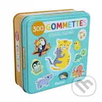 AUZOU 300 odlepiteľných nálepiek v kovovej krabičke - MLÁĎATKÁ