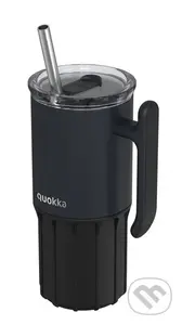 Nerezový termohrnček so slamkou Umi Black 720 ml