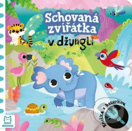 Schovaná zvířátka v džungli (Knížka s baterkou) - Gražyna Wasilewicz - kniha z kategorie Naučné knihy