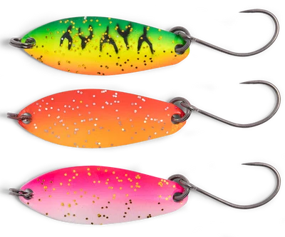 Zebco plandavky target fish trout ul spoon set - 2,2 g