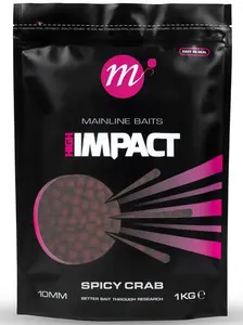Mainline boilie hi impact spicy crab 1 kg - 15 mm
