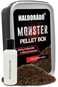 Haldorádó pelety monster pellet box 400 g 2 mm - pikantní červená játra