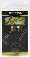 Jet fish háčky curve shank 10 ks - 6