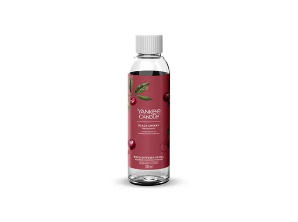 Yankee Candle Náhradní náplň do aroma difuzéru Signature Black Cherry Reed 200 ml