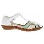 Dámské sandály Rieker M1673-90 weiss 37