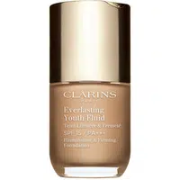 Clarins Everlasting Youth Fluid Foundation rozjasňující make-up SPF 15 odstín 111 Toffe 30 ml