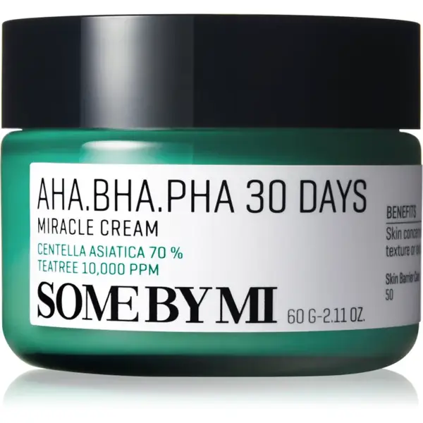 Some By Mi AHA∙BHA∙PHA 30 Days Miracle Cream multiaktivní krém se zklidňujícím účinkem 60 ml