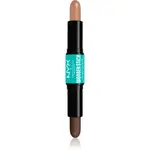 NYX Professional Makeup Wonder Stick Dual Face Lift oboustranná konturovací tyčinka odstín 06 Rich 2x4 g