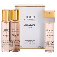 Chanel Coco Mademoiselle toaletní voda pro ženy 3x20 ml