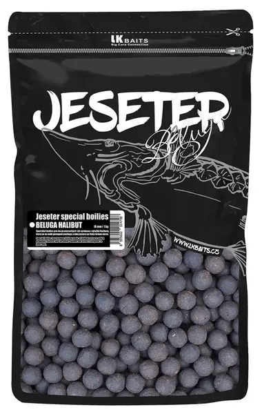 Lk baits boilie jeseter special beluga halibut 1 kg 18 mm