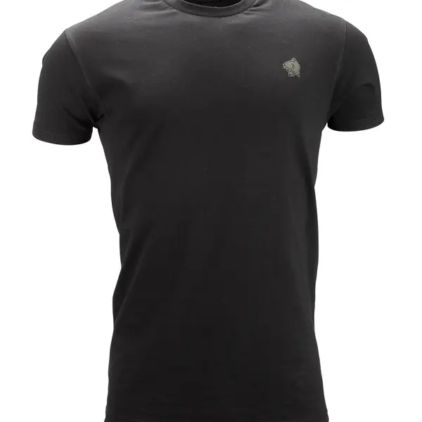 Nash triko tackle t shirt black-velikost s