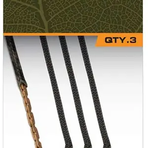 Fox montáž edges naturals copper core leaders 3 ks