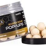 Nash plovoucí boilie pop ups scopex squid white 75 g - 12 mm