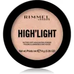 Rimmel High'light kompaktní pudrový rozjasňovač odstín 002 Candelit 8 g