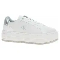 Dámská obuv Calvin Klein YW0YW01766 0LI Bright White-Silver 37