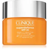 Clinique Superdefense™ SPF 40 Fatigue + 1st Signs of Age Multi Correcting Gel hydratační gel proti prvním známkám stárnutí pleti SPF 40 30 ml