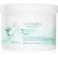 Wella Professionals Nutricurls Waves & Curls uhlazující maska pro vlnité a kudrnaté vlasy 500 ml