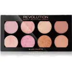 Revolution Golden Sugar Rose Gold paleta tvářenek 13 g