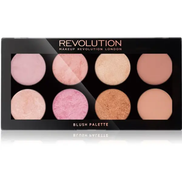 Revolution Golden Sugar Rose Gold paleta tvářenek 13 g