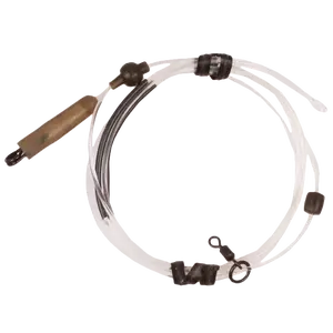 Korda koncová montáž dark matter leader heli 40 lb 1 m - clear