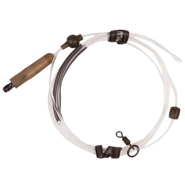 Korda koncová montáž dark matter leader heli 40 lb 1 m - clear