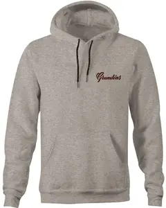 Grundéns mikina displacement dwr hoodie athletic heather - xxl