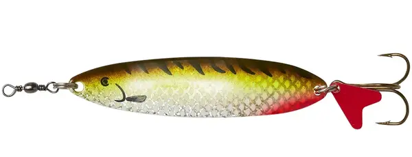 Dam třpytka effzett slim standard spoon uv blue chartreuse - délka 6,5 cm hmotnost 16 g