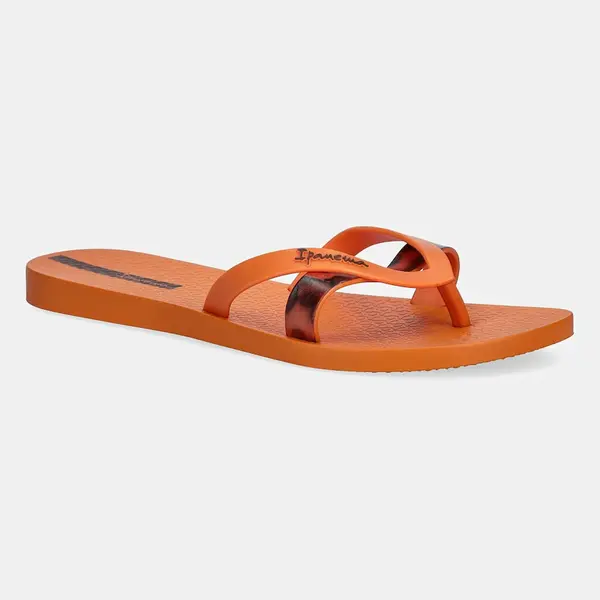 Pantofle Ipanema KIREI CHIC F dámské, oranžová barva, 83673-BB744