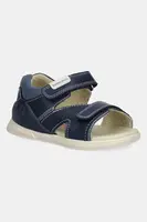 Kožené sandály Biomecanics tmavomodrá barva, 252145