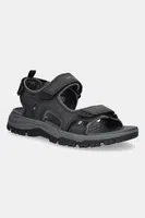 Sandály Skechers PREWITT pánské, černá barva, 205139