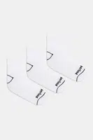 Ponožky Timberland 3-pack bílá barva, TB0A6BAQ1001