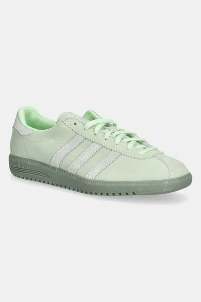 Semišové tenisky adidas Originals Bermuda zelená barva, JI2661